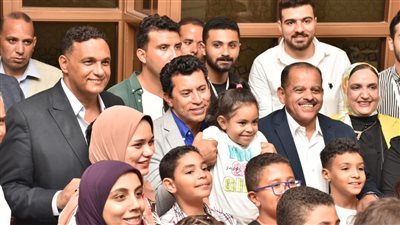 بحضور وزير الرياضة ومحافظ الدقهلية افتتاح صالة ألعاب إلكترونية بنادي جزيرة الورد