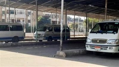 إنشاء ساحات انتظار  تستوعب 85 سيارة وموقف للسرفيس بترعة المريوطية