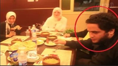 كان بياكل في مطعم شهير بإمبابة، آخر ظهور لنجل حسن يوسف قبل ذهابه للساحل الشمالي (صور)