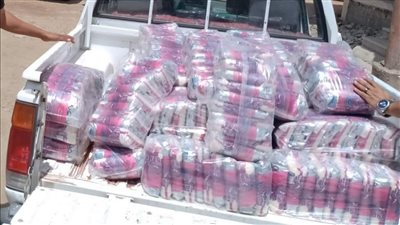 تموين الأقصر: ضبط 500 كيلو جرام أرز بدون فواتير بأحد المخازن غير المرخصة