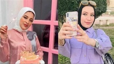 تشييع جثمان شقيقتين ضحيتي حادث انقلاب سيارة بطريق بني سويف - الفيوم