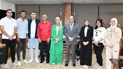 طلاب جامعة القناة يشاركون بملتقى القيادة الاجتماعية