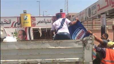 حملة مفاجئة لإزالة الإشغالات والتعديات بالقاهرة الجديدة