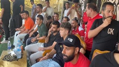 حضر المباراة الختامية وانصرف، التفاف أهالي الشرقية حول إمام عاشور في دورة والد رضا بوبو(صور)