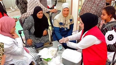 تقديم خدمات طبية لـ 295 مواطنا خلال قافلة سكانية بمركز الدلنجات في البحيرة (صور)