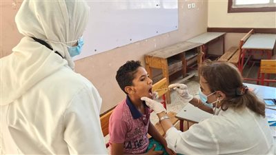 الكشف على 1895 مواطنا خلال قافلة طبية بقرية الأبعادية في البحيرة (صور)