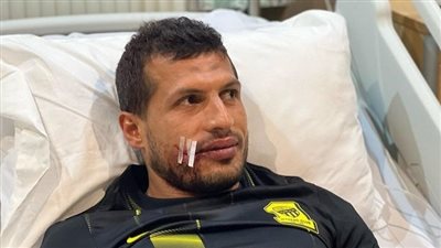 طارق حامد يجري عملية جراحية بنجاح بعد إصابته في مواجهة الصفاقسي (صور)