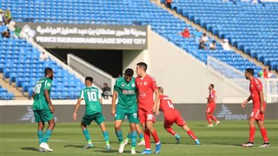 البطولة العربية، الوحدة يتقدم بهدف أمام شباب بلوزداد في الشوط الأول