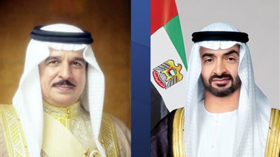 عاهل البحرين يستقبل رئيس دولة الإمارات