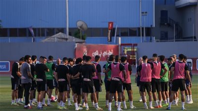 كأس مصر، الأهلى يواصل تدريباته استعدادًا لمباراة المصرى