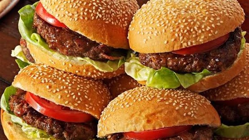 البرجر في البيت،
