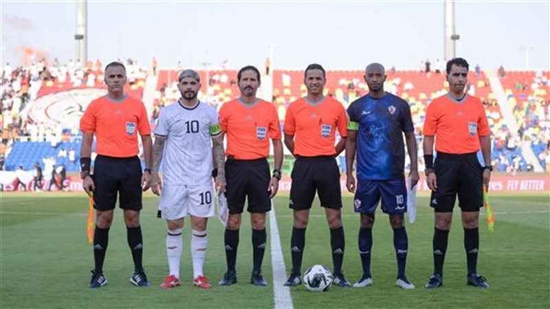 حكم مباراة الزمالك