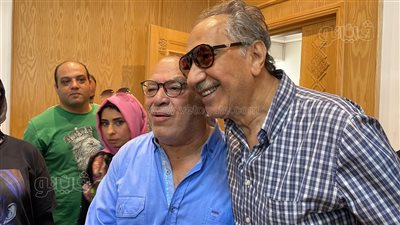 استقبال حار من محمد أبو داود لصلاح عبد الله بالأعلى للثقافة (فيديو)