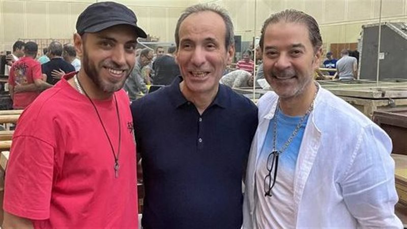 بروفات مهرجان العلمين،