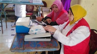 تقديم خدمات طبية لـ175 مواطنا خلال قافلة سكانية بمركز رشيد بالبحيرة (صور)