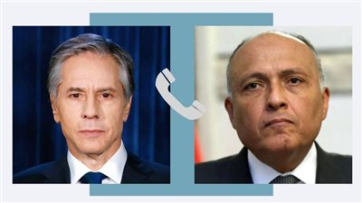 وزير الخارجية يتلقى اتصالًا هاتفيًا من نظيره الأمريكى
