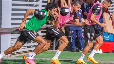 تفاصيل المران الختامي للنادي الأهلي قبل مواجهة المصري في الكأس (صور)