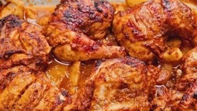 طريقة عمل صينية البطاطس بالفراخ فى الفرن، سهلة ولذيذة