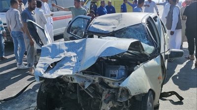 مصرع وإصابة 9 أشخاص في انقلاب سيارة بطريق الإسكندرية الصحراوي 