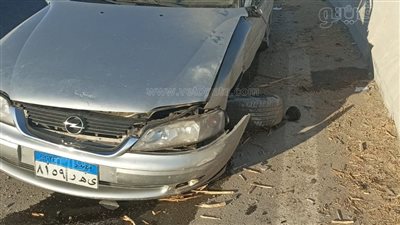 استعجال التقرير الطبي لـ3 أشخاص في تصادم سيارة ملاكي بالرصيف بـ15 مايو