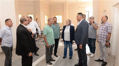 محافظ الدقهلية يتفقد معسكر الإيواء العاجل من داخل نادي طلخا الرياضي