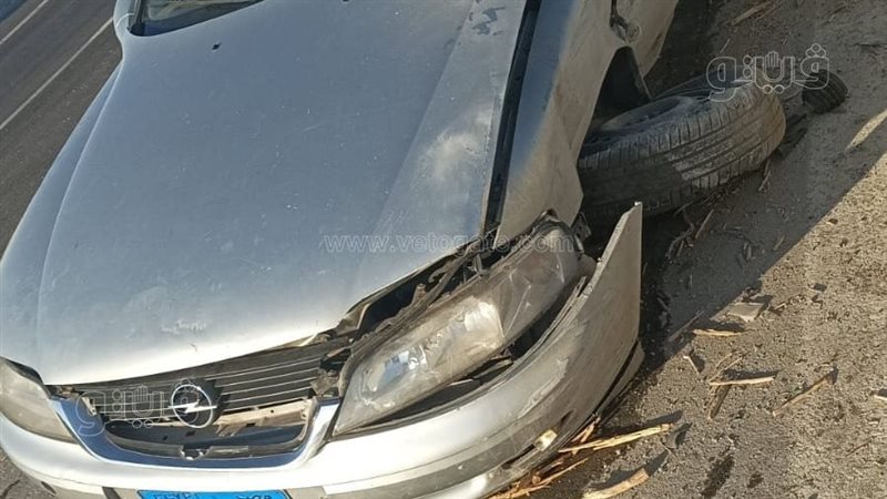 جانب من حادث التصادم،