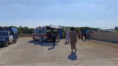 انتشال شاب بعد غرقه بترعة السويس في الإسماعيلية (صور)