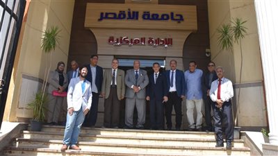 الأعلى للجامعات يتفقد كلية الآثار بجامعة الأقصر