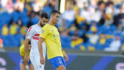  رونالدو يسجل هدف التعادل للنصر في شباك الزمالك (فيديو وصور)