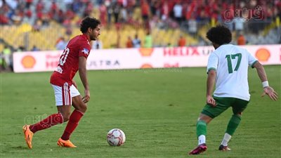 كأس مصر، مروان حمدي يسجل هدف التقدم للمصري على الأهلي 