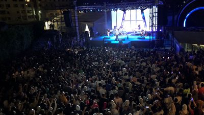 انطلاق افتتاح مهرجان الصيف الدولي للفنون بمكتبة الإسكندرية