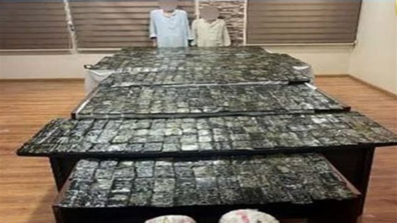 ضبط 1000 فرش لمخدر