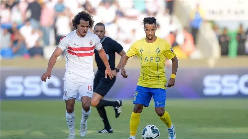 الزمالك والنصر السعودي،