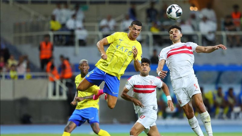 الزمالك والنصر السعودي,