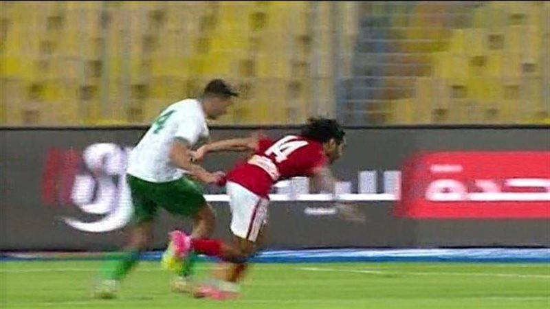 ضربة جزاء حسين الشحات