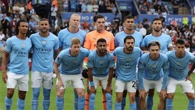 الدوري الإنجليزي، مانشستر سيتي يتقدم على بيرنلي بثنائية نظيفة فى الشوط الأول