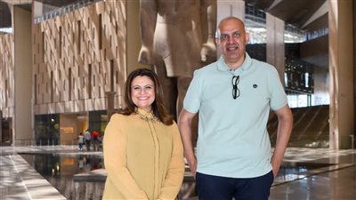 وزيرة الهجرة تلتقي جون المصري أحد أهم المؤثرين على مواقع التواصل الاجتماعي