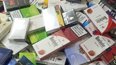 تموين المنتزه في الإسكندرية تطارد بائعي السجائر المهربة ومجهولة المصدر