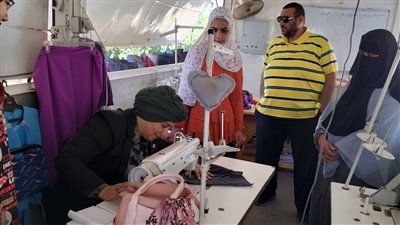 عمل المنيا: دورة تدريبية على التفصيل والخياطة لفتيات المنيا
