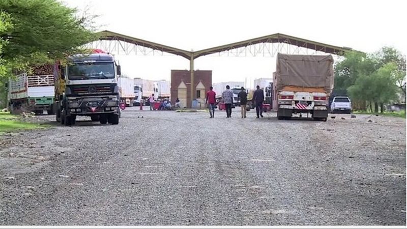 معبر حدودي بين السودان