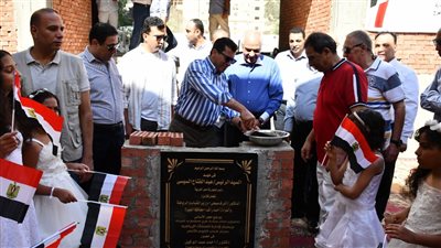 وزير الشباب ومحافظ الجيزة يفتتحان عددا من المشروعات بمركز شباب الكوم الأخضر (صور)