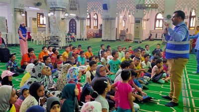 صرف الإسكندرية تبدأ حملات توعية بالمساجد عن التخلص الآمن من المخلفات