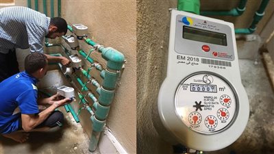 خطوات تركيب عداد مياه بدل تالف