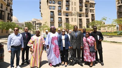 وزيرة الإسكان الكاميرونية تزور مشروعات تطوير مثلث ماسبيرو ومجرى العيون وعين الصيرة