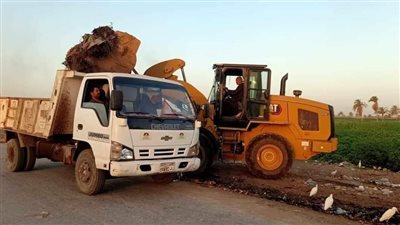 حملات نظافة مكثفة بالوحدات المحلية ورفع الإشغالات من مراكز المنيا