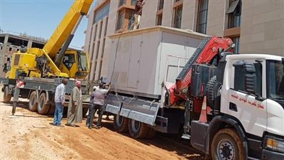 نموذج مبان حكومية فى الوادي الجديد يحاكى العاصمة الإدارية