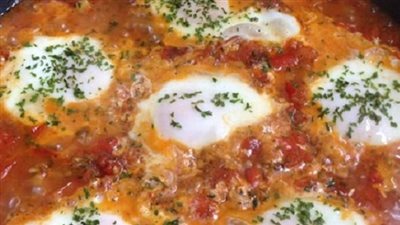 طريقة عمل الشكشوكة، وجبة متكاملة وخفيفة وسهلة التحضير 