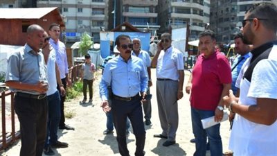 مصايف الإسكندرية توقع غرامة مالية علي مستأجري شاطئ النخيل 