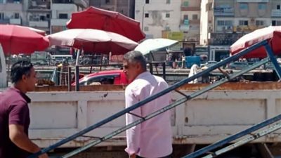 رفع 950 حالة إشغال طريق مخالف بالبحيرة (صور)