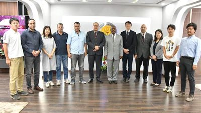 جامعة الوادي الجديد تستقبل وفد جامعة صوفيا اليابانية لمواجهة تمليح الأراضي والمياه الجوفية 